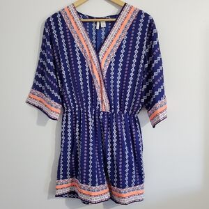 Japna Romper Women's Size Medium  Bohemian Boho Chic Hippie Beachy Retro